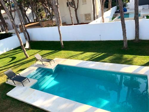 Piscina desde arriba